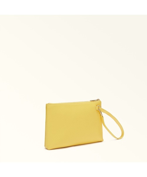 FURLA（フルラ）の「FURLA OPPORTUNITY S POUCH（クラッチバッグ・レディース・イエロー・ONE SIZE）」の6枚目の写真