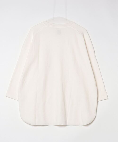 Sanca(サンカ)の「Sanca サンカ C/H SURF KNIT POCKET CREW 3/4(Tシャツ/カットソー・メンズ・オリーブ/オフホワイト・2)」の6枚目の写真