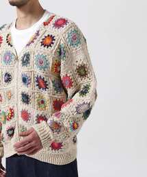 macmahon knitting mills Niche コットンカーディガン Namu Shop - Niche MacMahon Knitting Mills Crochet Cardigan