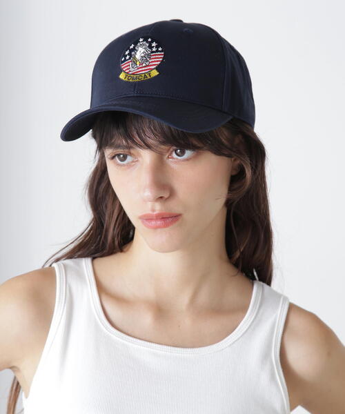 AVIREX（アヴィレックス）の「TOMCAT CAP / トムキャット キャップ / AVIREX / アヴィレックス（キャップ・メンズ・ブラック/ベージュ/ネイビー・F）」の3枚目の写真