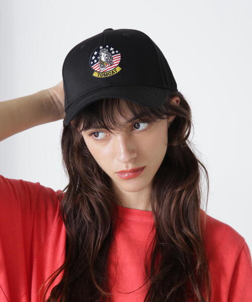 AVIREX（アヴィレックス）の「TOMCAT CAP / トムキャット キャップ / AVIREX / アヴィレックス（キャップ・メンズ・ブラック/ベージュ/ネイビー・F）」の2枚目の写真