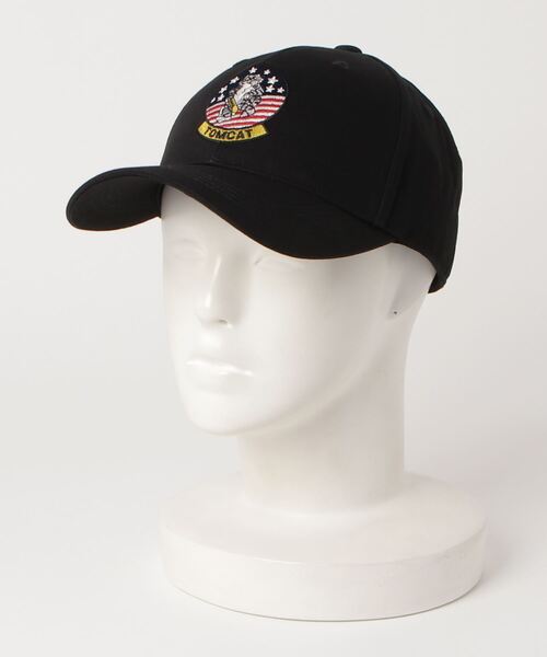 AVIREX（アヴィレックス）の「TOMCAT CAP / トムキャット キャップ / AVIREX / アヴィレックス（キャップ・メンズ・ブラック/ベージュ/ネイビー・F）」の4枚目の写真