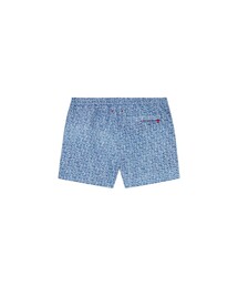 洗練されたデザインDIESEL ビーチウェア BMBX-KEN-37 2XL Men's Mid-length swim shorts with denim print | Black | Diesel