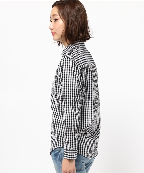 WEGO（ウィゴー）の「WEGO/ベーシックシャツ（シャツ/ブラウス・レディース・ブラック系その他/ブルー系その他/ホワイト系その他/ホワイト・FREE）」の10枚目の写真