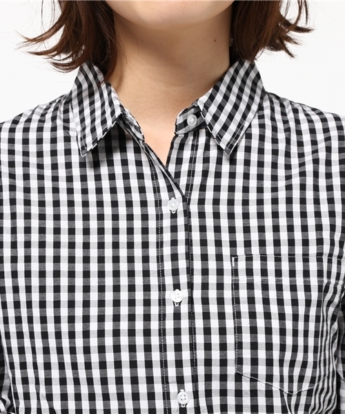 WEGO（ウィゴー）の「WEGO/ベーシックシャツ（シャツ/ブラウス・レディース・ブラック系その他/ブルー系その他/ホワイト系その他/ホワイト・FREE）」の12枚目の写真