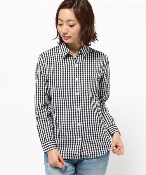 WEGO（ウィゴー）の「WEGO/ベーシックシャツ（シャツ/ブラウス・レディース・ブラック系その他/ブルー系その他/ホワイト系その他/ホワイト・FREE）」の18枚目の写真