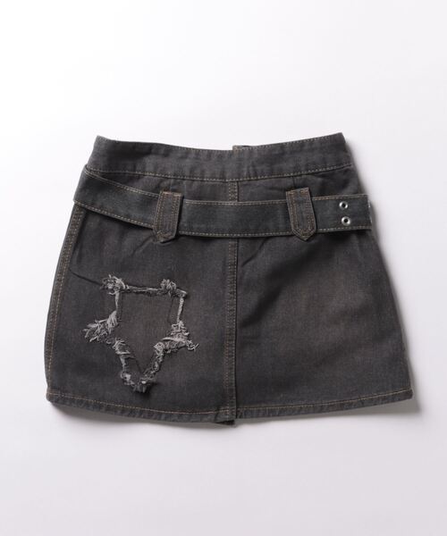 THE BLACK PATCH デニムミニスカート THE BLACK PATCH デニムミニスカート