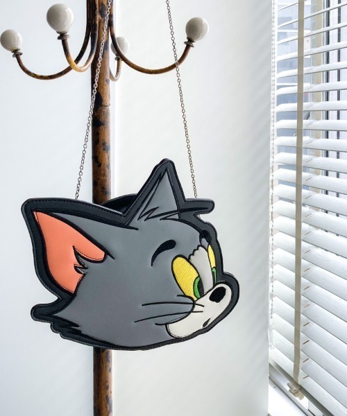 TOM and JERRY×Flapperフェイスダイカットショルダー（ショルダーバッグ）｜flapper_bags（フラッパー）