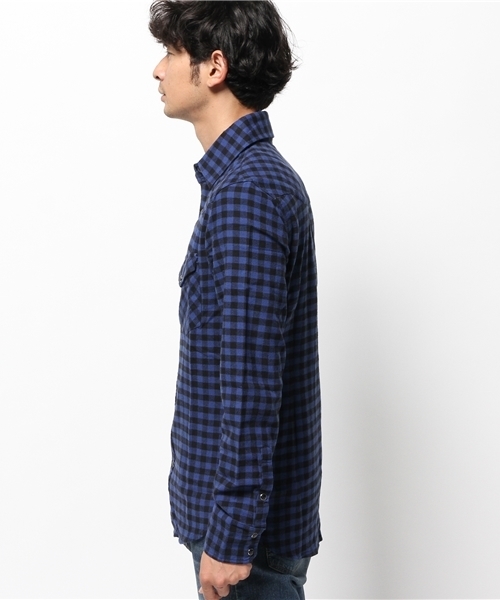 VENCEEXCHANGE（ヴァンスエクスチェンジ）の「ブロックチェックネルシャツ（シャツ/ブラウス・メンズ・レッド/ロイヤルブルー・SMALL/MEDIUM/LARGE）」の10枚目の写真