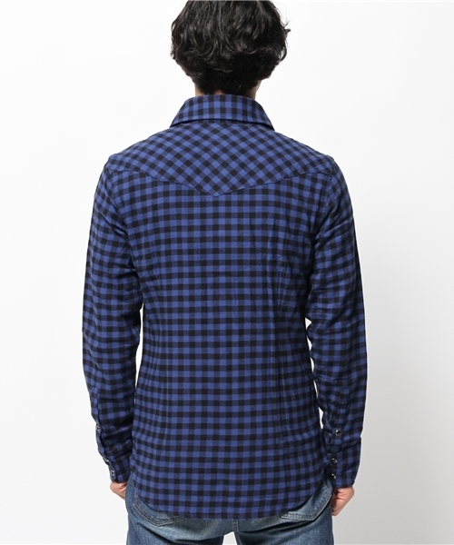 VENCEEXCHANGE（ヴァンスエクスチェンジ）の「ブロックチェックネルシャツ（シャツ/ブラウス・メンズ・レッド/ロイヤルブルー・SMALL/MEDIUM/LARGE）」の11枚目の写真