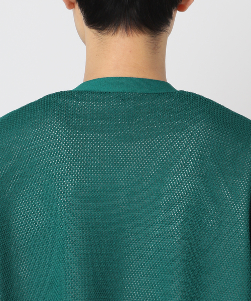 EDIFICE（エディフィス）の「ドライメッシュ ボタンレス カーディガン（カーディガン/ボレロ・メンズ・ブラック/ライトグレー/グリーン系その他/ブルー系その他・MEDIUM/LARGE）」の19枚目の写真