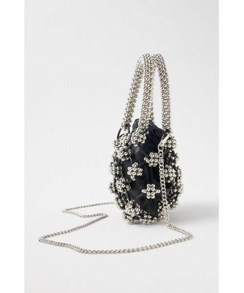 Moussy マウジー BEADS MIX RING バッグ