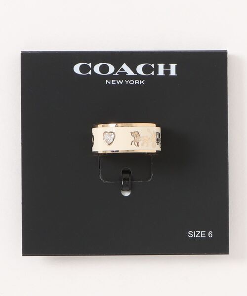COACH（コーチ）の「ホース アンド キャリッジ エナメル リング