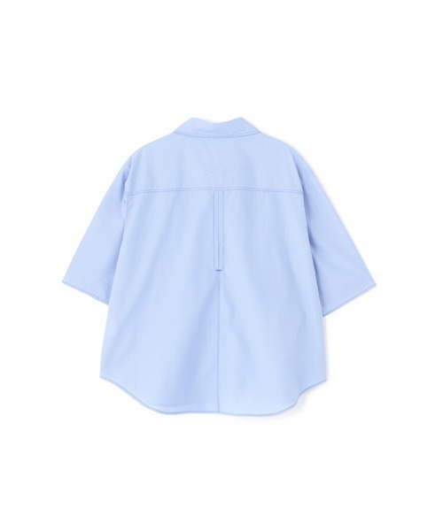 CHAROL(シャロル)の「モノグラムハーフスリーブシャツ(シャツ/ブラウス・レディース・アイボリー/ブルー・FREE)」の17枚目の写真