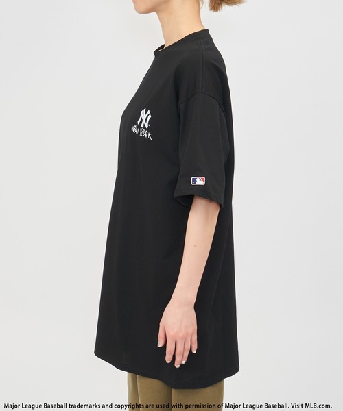 BACK TO THE FIELD（バック トゥー ザ フィールド）の「【MLB】Handｗritten styleロゴTシャツ（Tシャツ/カットソー・レディース・ホワイト/ブラック/グリーン・FREE）」の17枚目の写真