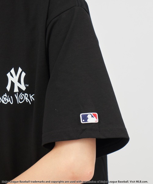 BACK TO THE FIELD（バック トゥー ザ フィールド）の「【MLB】Handｗritten styleロゴTシャツ（Tシャツ/カットソー・レディース・ホワイト/ブラック/グリーン・FREE）」の21枚目の写真