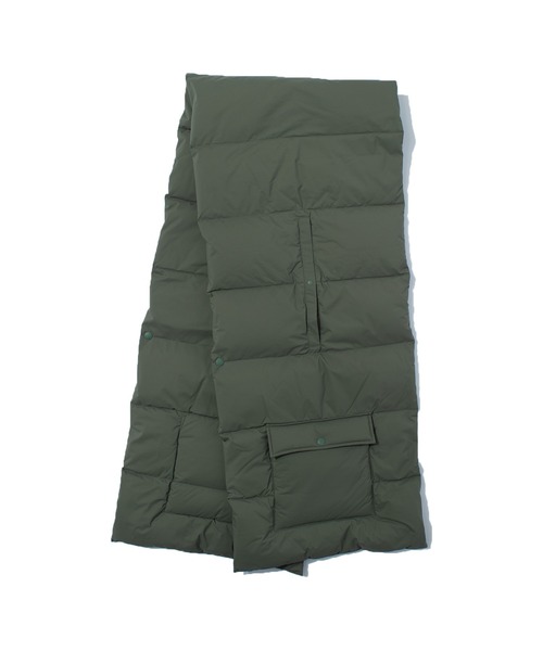 F/CE. （エフシーイー）の「F/CE. FT DOWN SCARF / エフシーイー FT ダウンスカーフ（マフラー・メンズ・ブラウン/ブルー/セージグリーン/ブラック/オリーブ・FREE）」の3枚目の写真