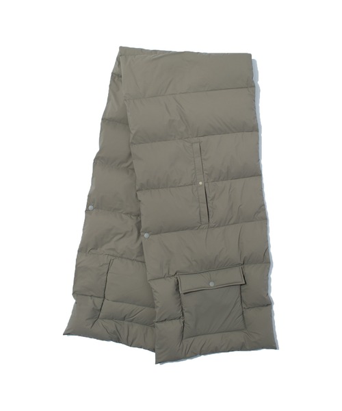 F/CE. （エフシーイー）の「F/CE. FT DOWN SCARF / エフシーイー FT ダウンスカーフ（マフラー・メンズ・ブラウン/ブルー/セージグリーン/ブラック/オリーブ・FREE）」の4枚目の写真