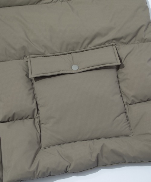 F/CE. （エフシーイー）の「F/CE. FT DOWN SCARF / エフシーイー FT ダウンスカーフ（マフラー・メンズ・ブラウン/ブルー/セージグリーン/ブラック/オリーブ・FREE）」の9枚目の写真