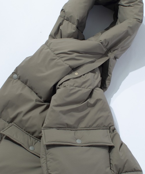 F/CE. （エフシーイー）の「F/CE. FT DOWN SCARF / エフシーイー FT ダウンスカーフ（マフラー・メンズ・ブラウン/ブルー/セージグリーン/ブラック/オリーブ・FREE）」の15枚目の写真