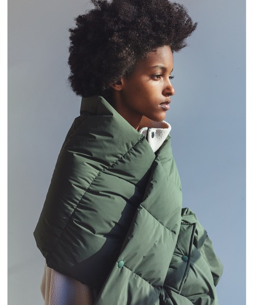 F/CE. （エフシーイー）の「F/CE. FT DOWN SCARF / エフシーイー FT ダウンスカーフ（マフラー・メンズ・ブラウン/ブルー/セージグリーン/ブラック/オリーブ・FREE）」の19枚目の写真