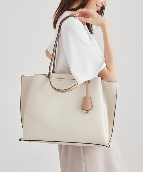 ROPE' PICNIC(ロペピクニック)の「A4対応/ダブルハンドルトートバッグ(トートバッグ・レディース・キナリ/ブラック・FREE)」の10枚目の写真