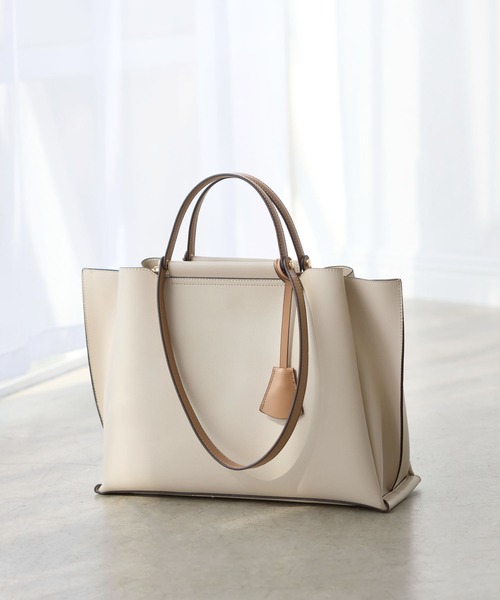 ROPE' PICNIC(ロペピクニック)の「A4対応/ダブルハンドルトートバッグ(トートバッグ・レディース・キナリ/ブラック・FREE)」の8枚目の写真