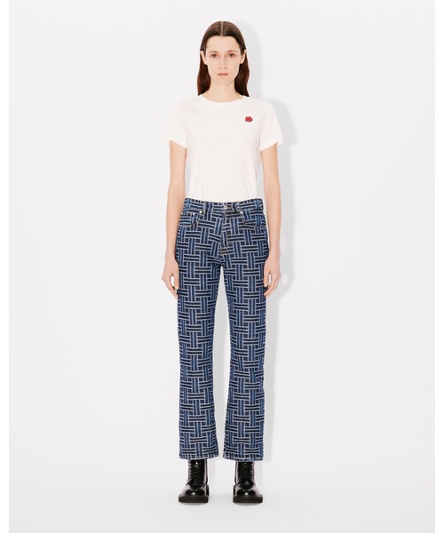 【セール】'KENZO Weave' BARA クロップド フィット ジーンズ（その他パンツ）｜KENZO（ケンゾー）