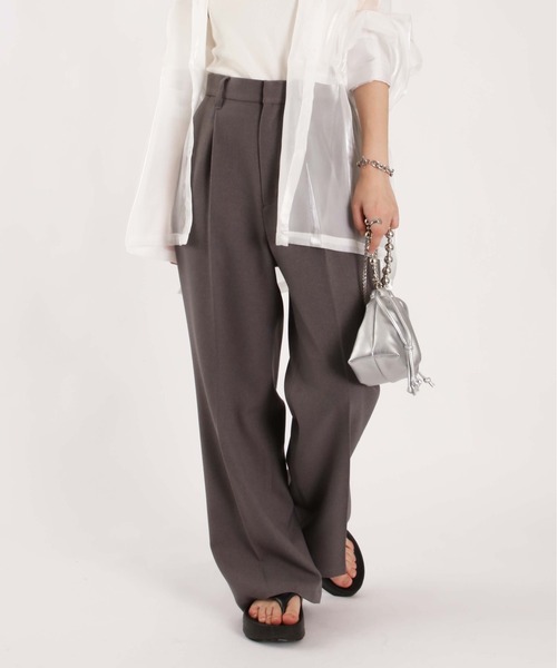 【セール】ベーシックタックスラックス（スラックス）｜1chaku.（イッチャク）