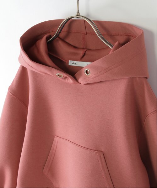 ikka(イッカ)の「【洗濯機で洗える/親子コーデ】GOKU楽ダンボールレイヤーパーカー(120~160cm)(パーカー・キッズ・ベージュ/モカ/レッド系その他・120/130/140/150/160)」の15枚目の写真