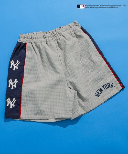 LÝFT × MLB メジャーリーグ　ハーフパンツ　L 限定コラボ　新品　リフト LÝFT × MLB メジャーリーグ ハーフパンツ L 限定コラボ 新品