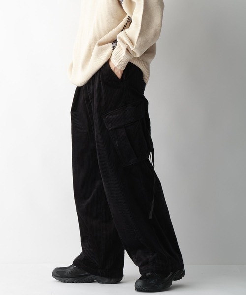 RAGEBLUE(レイジブルー)の「コーデュロイバギーカーゴパンツ/パラシュートパンツ(カーゴパンツ・メンズ・ブラック/ブラウン/グレー/ブラウン系その他・SMALL/MEDIUM/LARGE)」の11枚目の写真
