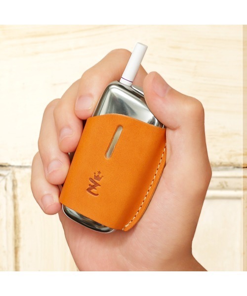 ZARIO-grandee-（ザリオ）の「栃木レザーPloomXケース（アッシュトレイ/ライター・メンズ・ネイビー/ブラック/キャメル/グリーン/ブラウン・ONE SIZE）」の6枚目の写真