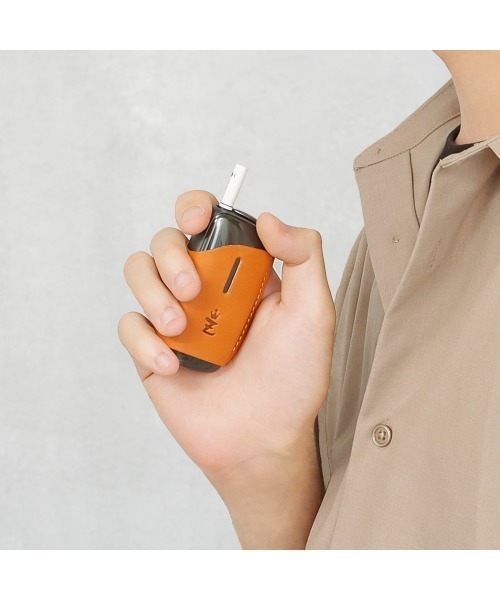 ZARIO-grandee-（ザリオ）の「栃木レザーPloomXケース（アッシュトレイ/ライター・メンズ・ネイビー/ブラック/キャメル/グリーン/ブラウン・ONE SIZE）」の7枚目の写真