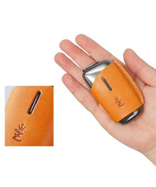 ZARIO-grandee-（ザリオ）の「栃木レザーPloomXケース（アッシュトレイ/ライター・メンズ・ネイビー/ブラック/キャメル/グリーン/ブラウン・ONE SIZE）」の12枚目の写真