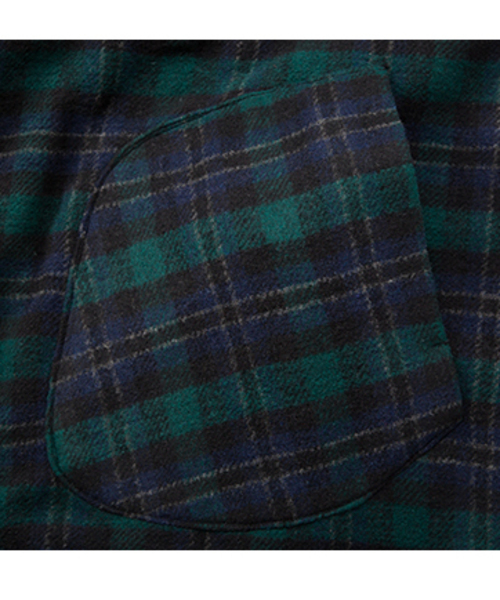 haco!（ハコ）の「ＳＨＥ　ＴＨＲＯＵＧＨ　ＳＥＡ　＃リバーシブルガウンフードコート（その他アウター・レディース・ブラック×グリーン・LARGE/2T/X-LARGE/MEDIUM/SMALL）」の10枚目の写真