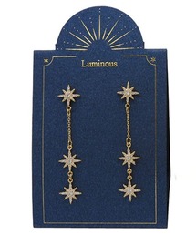 Zoule ゾーラ:Luminousシリーズ long luminous ピアス