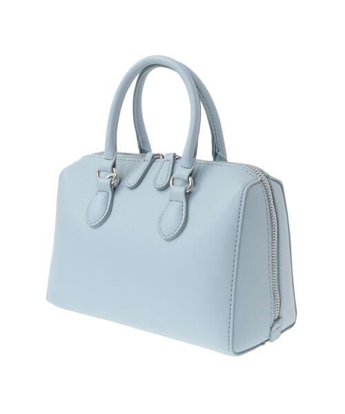 Green　Parks（グリーンパークス）の「andmikka　ボストンバッグ（ショルダーバッグ・レディース・シルバー/ブラック/ライトブルー・FREE）」の5枚目の写真