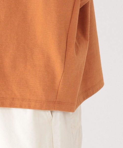 studio CLIP（スタディオクリップ）の「【UVカット】バックパネルスリーブプルオーバー（Tシャツ/カットソー・レディース・オレンジ/ブラック/ライトベージュ・FREE）」の15枚目の写真