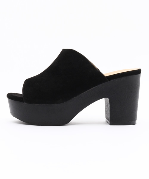 Chico(チコ)の「スエードサボ(サンダル・レディース・ブラック・LARGE)」の9枚目の写真