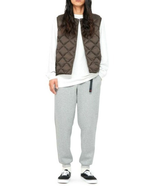 Gramicci(グラミチ)の「【GRAMICCI / グラミチ】TECH KNIT NALLOW RIB PANT | テックニットナローリブパンツ(その他パンツ・メンズ・ヘザーグレー/ブラック/ブラック系その他/グレー/グレー系1・L/M/S/LL)」の12枚目の写真