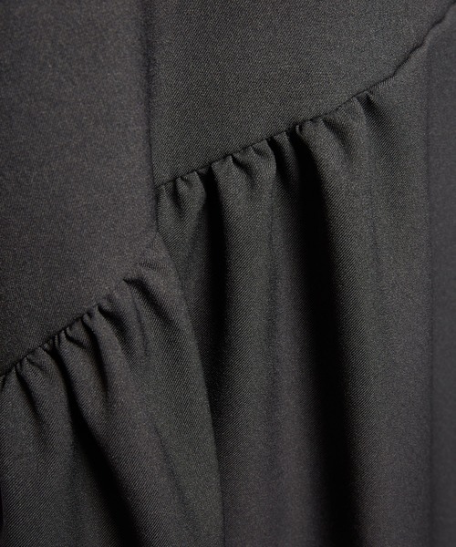 【セール】ウォームＰツイル ギャザーワンピース（ワンピース）｜gomme（ゴム）