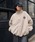 kutiriNeB[j́u2way REVERSIBLE NYLON BOA BLOUSON^2wayo[VuiC{Au]iu]jvbx[W
