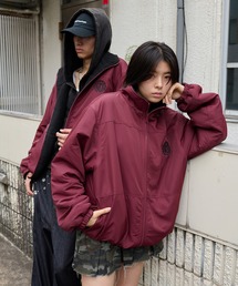 kutir(NeB[)2way REVERSIBLE NYLON BOA BLOUSON^2wayo[VuiC{Au](u])