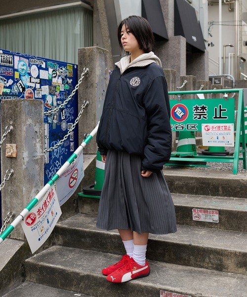 2WAY REVERSIBLE NYLON BOA BLOUSON／2wayリバーシブルナイロンボア