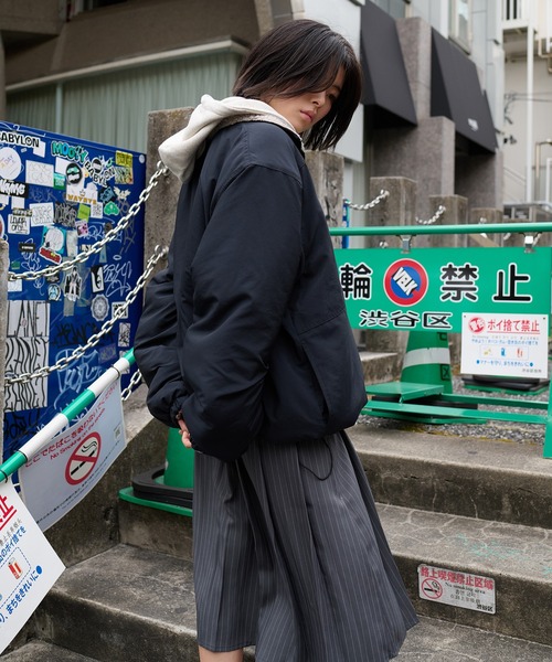 2WAY REVERSIBLE NYLON BOA BLOUSON／2wayリバーシブルナイロンボア