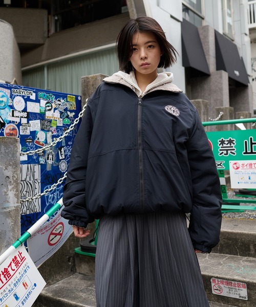 2WAY REVERSIBLE NYLON BOA BLOUSON／2wayリバーシブルナイロンボア