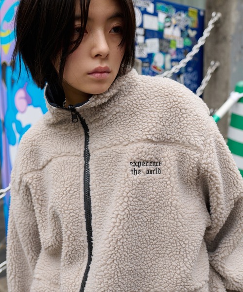 2WAY REVERSIBLE NYLON BOA BLOUSON／2wayリバーシブルナイロン