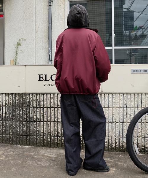 kutir 2wayリバーシブルナイロンボアブルゾン　ブラック×ブラック　xl kutir 2wayリバーシブルナイロンボアブルゾン kutir 2way リバーシブル