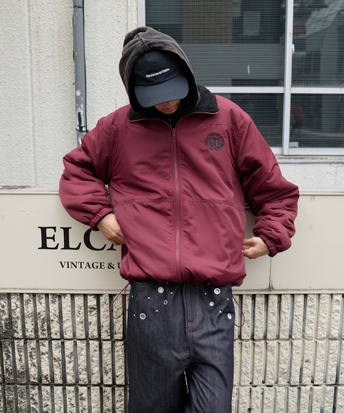 2WAY REVERSIBLE NYLON BOA BLOUSON／2wayリバーシブルナイロンボア